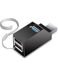 Onvian 3 Port USB Hub High Speed Splitter Plug and Play Bus Powered