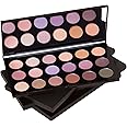Palladio Ultimate Pro Eyeshadow Makeup Palette with Mirror, 18 High-Pigmented Powder Colors, Matte, Shimmer, Metallic, Satin Finishes, SHANNON DE LIMA