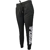 Victoria's Secret Pink Fleece Skinny Joggers Pant Size Medium Color Black New