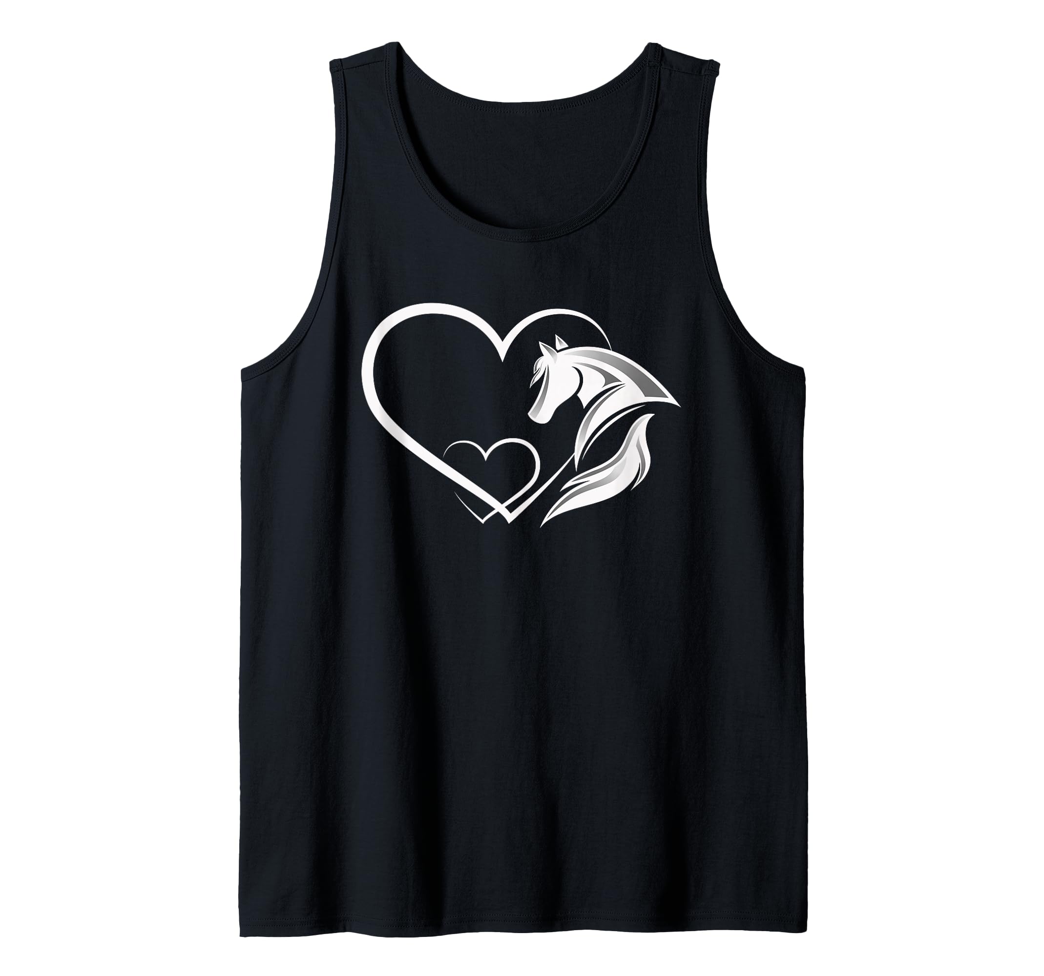 Horse Animal Lover Equestrian Gift Horseback Riding Horse Tank Top