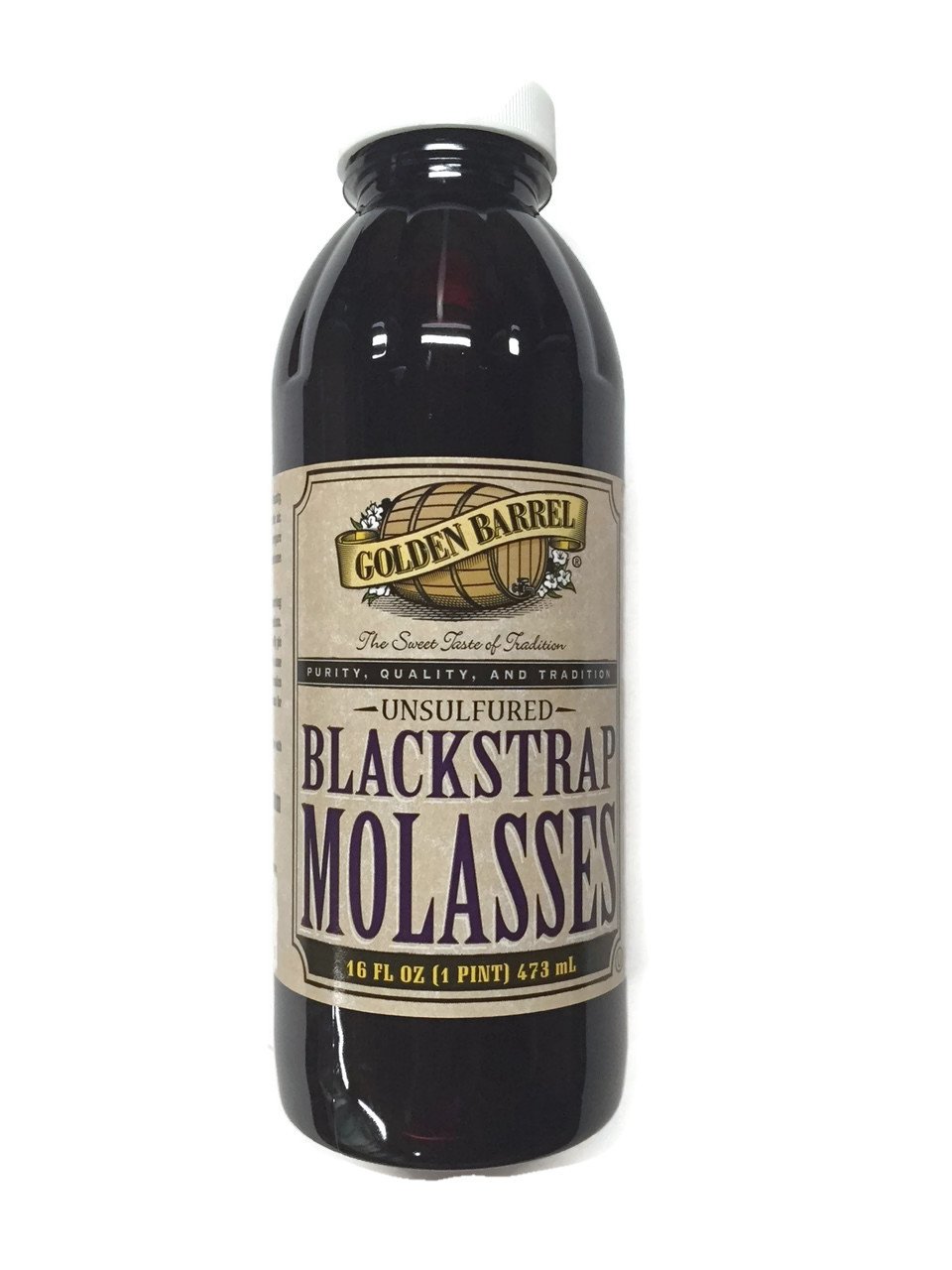 Golden Barrel Blackstrap Molasses, 16 Fl. Oz. (1 Pint