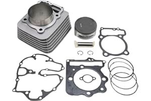 YQABLE 12100-KCY-670 89mm 440cc Big Bore Cylinder Piston Gasket Top End Rebuild Kit For Honda TRX400X TRX400EX XR400R 1996-2014
