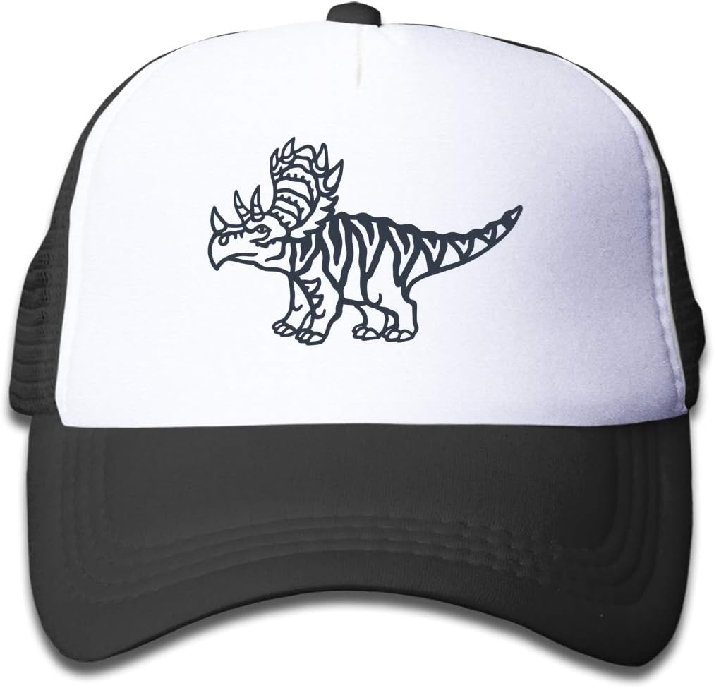 Waldeal Boys' Dinosaur Trucker Hats Adjustable Mesh Little Kids Baseball Caps