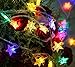 Mini Skater 13.7ft 40 LED Original Star Battery Operated String Lights, Christmas Lights for iIndoor, Gardens, Homes, Wedding, Christmas Party and Holiday Decor (Assorted Colored)