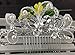 Leegoal(TM) Wedding Butterfly Jewelry Crystal Rhinestone Bride Pearl Hair Comb Pin (Silver)