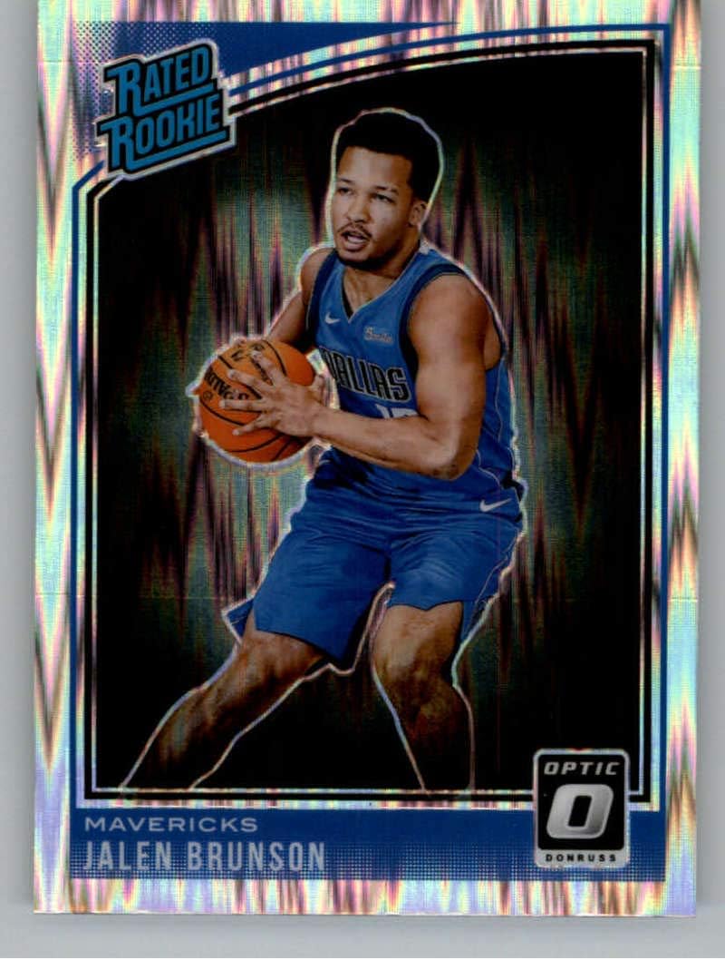 Amazon 2018 19 Donruss Optic Shock Basketball 179 Jalen Brunson 