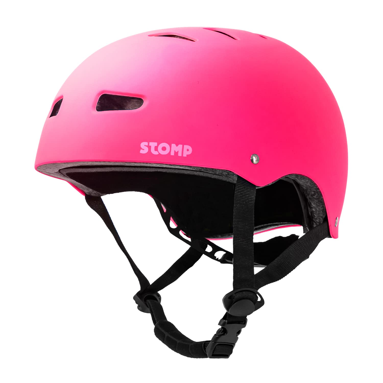 STOMP Skateboard Helmet - Removable Liners