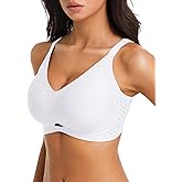 Aubrasen Wireless Jelly Bras for Women No Underwire Push Up Bralette Breathable Soft Comfortable T-Shirt Bra Everyday Wear