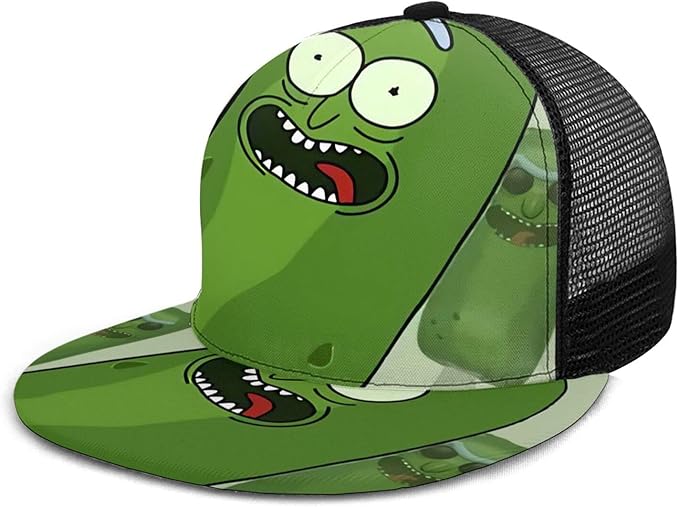 YooHome PickleRick Sports hat Sun Protective Travel Cap for Men Women