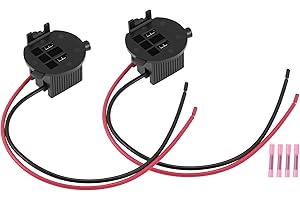 INFINAUTO 2 Sets H7 Bulb Socket Retainer Holder Adapters for Hyundai Veloster 2012-2018 Headlight H7 Bulb Socket for Hyundai 