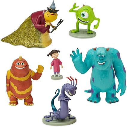 Disney Monster's Inc 6pc Figurine 