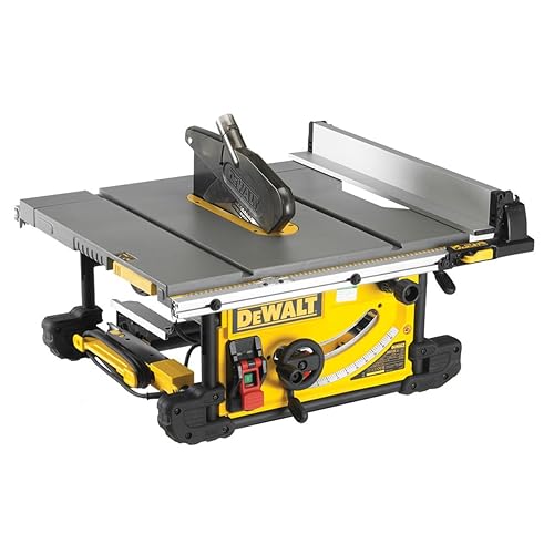 Dewalt DWE7491-GB Table Saw with 825 mm Rip Capacity, 240 V, Yellow