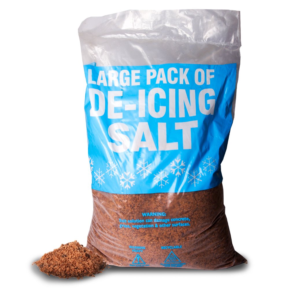 20Kilogram Rock Salt RockSalt Grit deice for Ice Frost and Snow