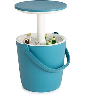 Amazon Com Keter Cool Bar Drink Storage And Table Garden Outdoor