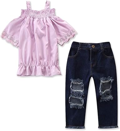 jeans pant tops for ladies