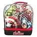 4SGM Marvel Avengers Captain America Superheroes Dual Insulated Lunch Box - Lunchbox