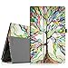 Fintie Case for NPOLE Tablet 10.1 (NT101) / Alldaymall A10T 10.1-Inch Android Tablet, Premium PU Leather Folio Cover with Stylus Holder, Love Tree