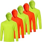 Mens Long Sleeve T-Shirts Casual Crew Neck Tee Shirt Summer Soft Running Swimming Cycling Fishing Tops