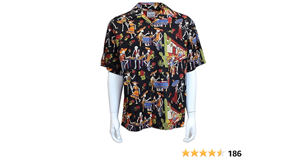 David Carey Day of The Dead Camp Shirt 