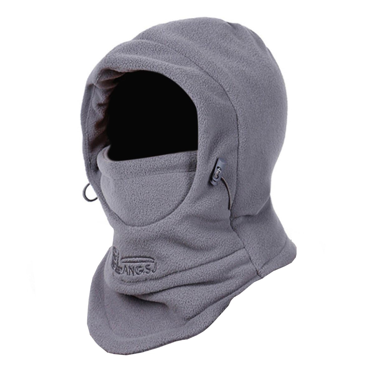 Azarxis Kids Balaclava Fleece Hat Thermal Full Face Cover Cap Winter Warm Neck Warmer Hood Windproof Adjustable for Boys Girls Skiing Snowboarding Skating Cycling Hiking Outdoor (Dark Grey)