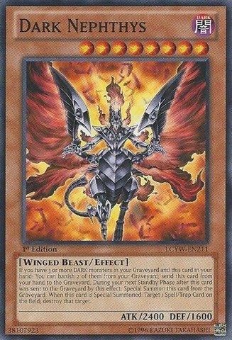 Yu-Gi-Oh! - Dark Nephthys (LCYW-EN211) - Legendary Collection 3: Yugi's World - Unlimited Edition - Common