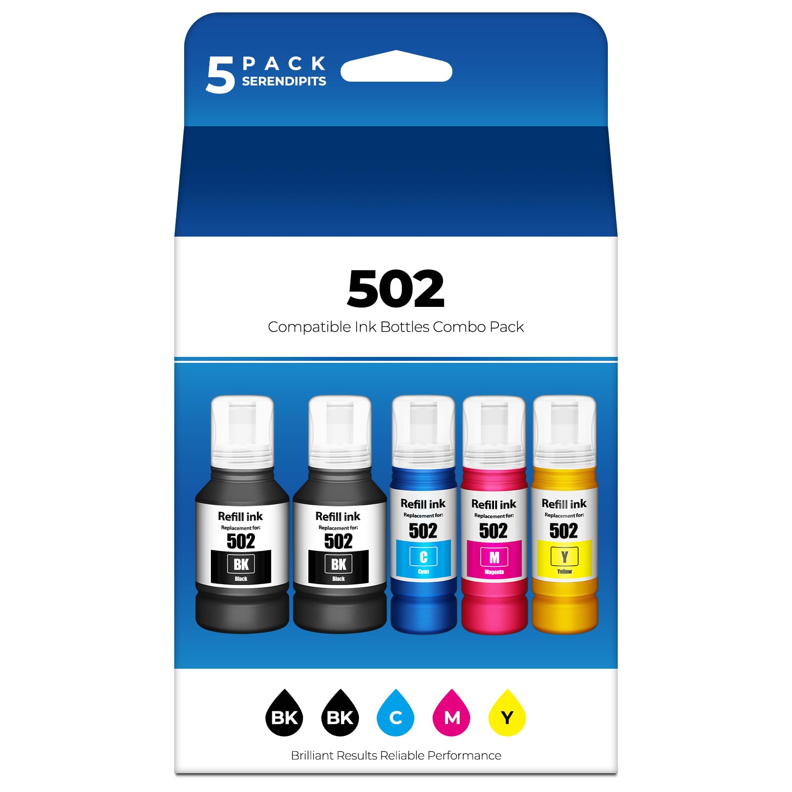 502 Ink Refill Bottles ET-2850 ET-15000 ET-3850