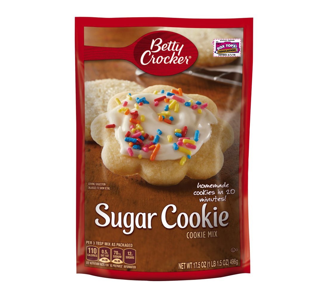 Betty Crocker Sugar Cookie Mix, 17.5 Ounce 12 per case