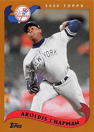 Amazon 2020 Topps Archives Baseball 257 Aroldis Chapman New York 