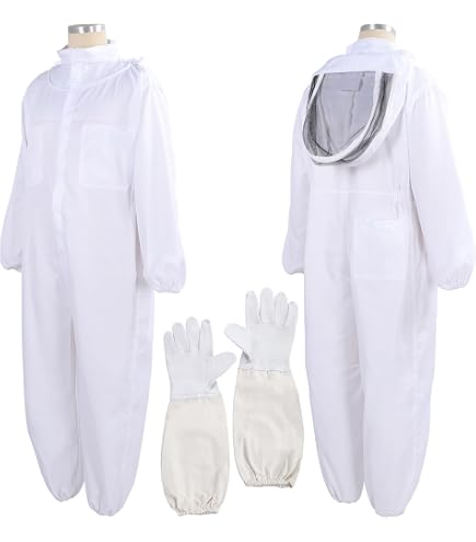 Combinaison Anti Guêpes Combinaison Apiculteur Professionnelle Peosevi - Avec Gants Et Capuche Voile - Taille L/XL/XXL - Café Costume Apiculteur Professionnel Combinaison Anti Guêpes Combinaison Apiculteur Professionnelle Peosevi - Avec Gants Et Capuche Voile - Taille L/XL/XXL - Café Costume Apiculteur Professionnel
