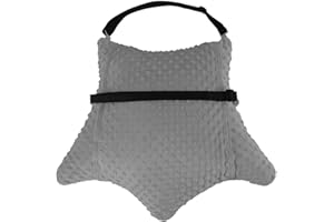 okmaba Hysterectomy Pillow with Pocket for Ice/Hot Packs, Abdominal Surgery Recovery Pillow for Women, Post-Surgery Support Cushion(Grey)