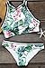 Cupshe Fashion Women's Plant Printing Tank Padding Bikini Set (M)