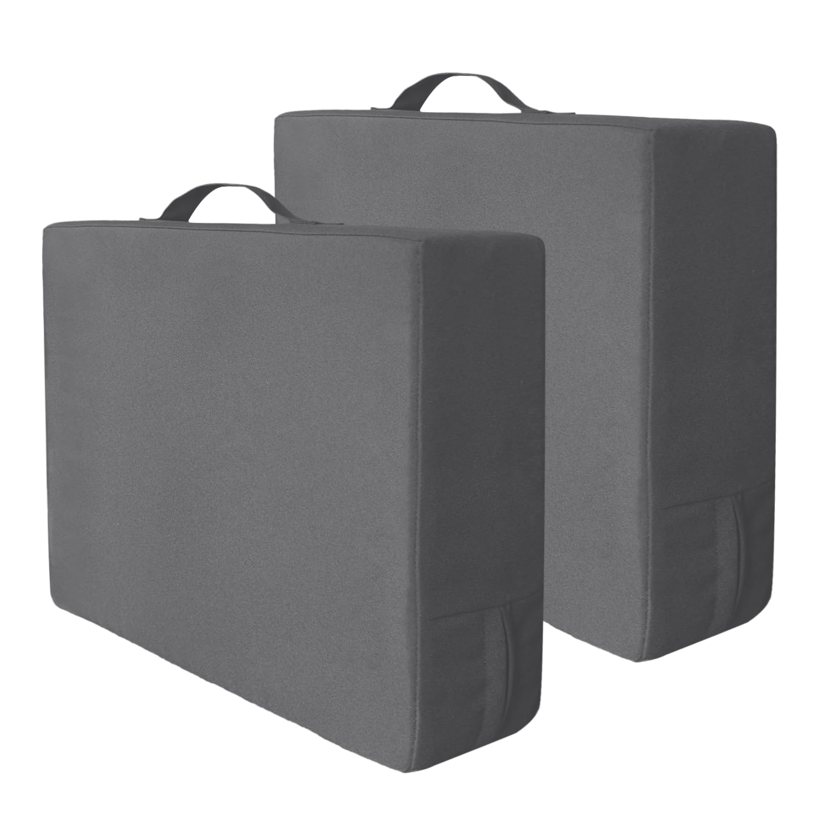 Photo 1 of Foreard Stadium Seat Cushion 3.15 Inches Thick Portable with Handle Bleacher Cushions for Indoor Outdoor Events Waterproof Chair Pad (Gray 2Pcs)