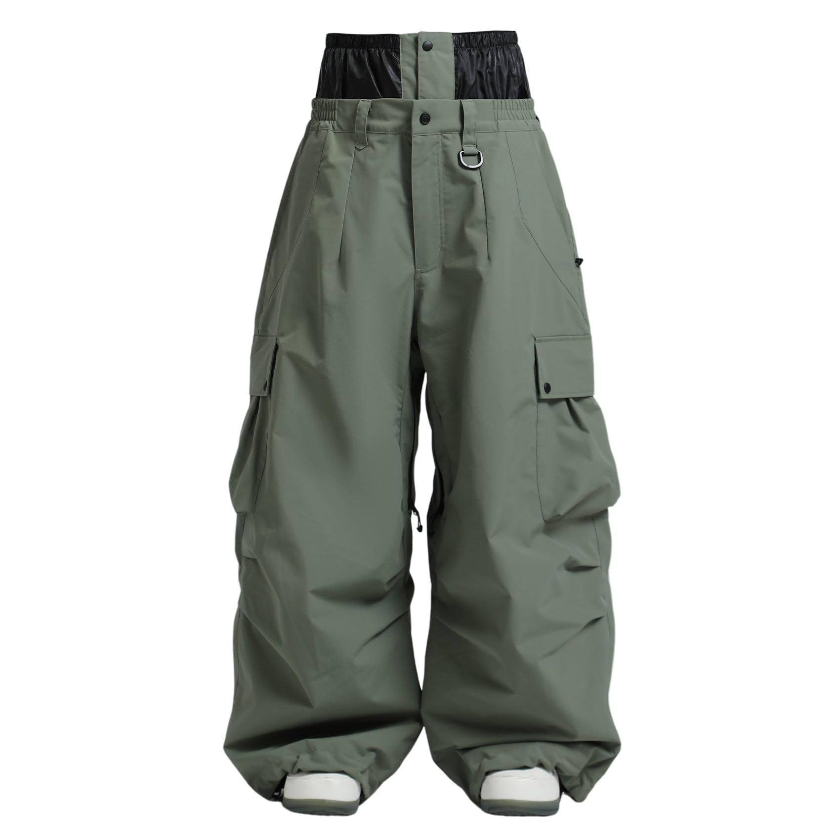 Photo 1 of GSOU SNOW Women Men Ski Pants Snowboard Pants Super Baggy Snowboarding Loose Snow sport Insulation Waterproof