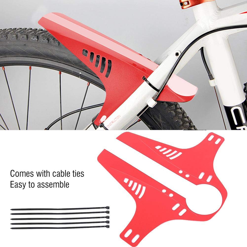 Garde-Boue Arrière Pour VTT - Protection Contre La Boue Et Les éclaboussures, Installation Facile, Plastique Durable