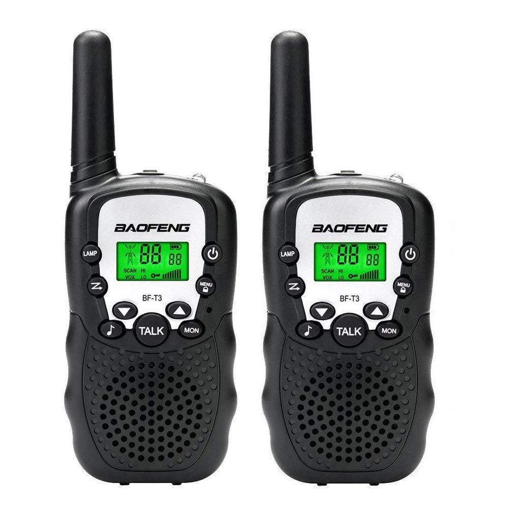 Walkie Talkies for Kids, 22 Channels 2 Way Radio 3 Mile Long Range Kids Toys and Handheld Kids Walkie Talkies, Best Gifts and Top Toys for Boy and Girls Ages 3-12 for Outdoor Adventure Games (1 Pair)