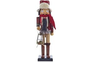 KURT S. ADLER Kurt Adler Wooden Woodsman Nutcracker, 15"