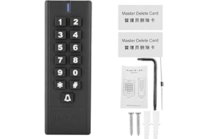 Keypad Access Control System with Card Reader and Password for Door Security