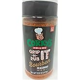 Corky's Ribs and BBQ Grip N Rub It Bourbon Seasoning 9.52 oz Barbecue