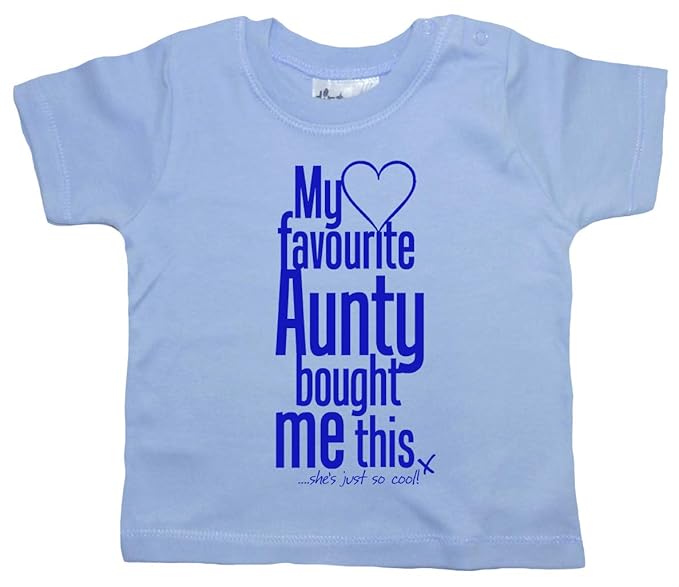 favourite auntie baby clothes