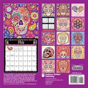Sugar Skulls 2015 Wall Calendar