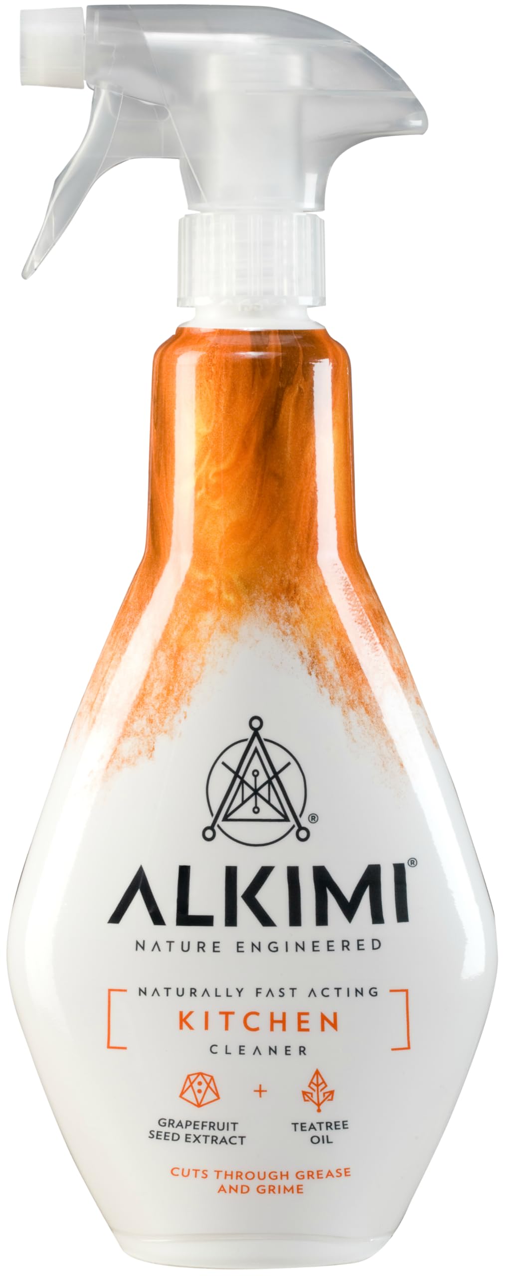 ALKIMI Kitchen Cleaning Spray – Powerful Cleaning, No Harsh Chemicals, with Natural Grapefruit Seed Extract & Tea Tree Oil