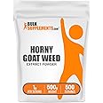 BulkSupplements.com Horny Goat Weed Extract Powder - Herbal Supplements, Horny Goat Weed Powder - Vegan & Gluten Free, 1g per Serving, 500g (1.1 lbs) (Pack of 1)