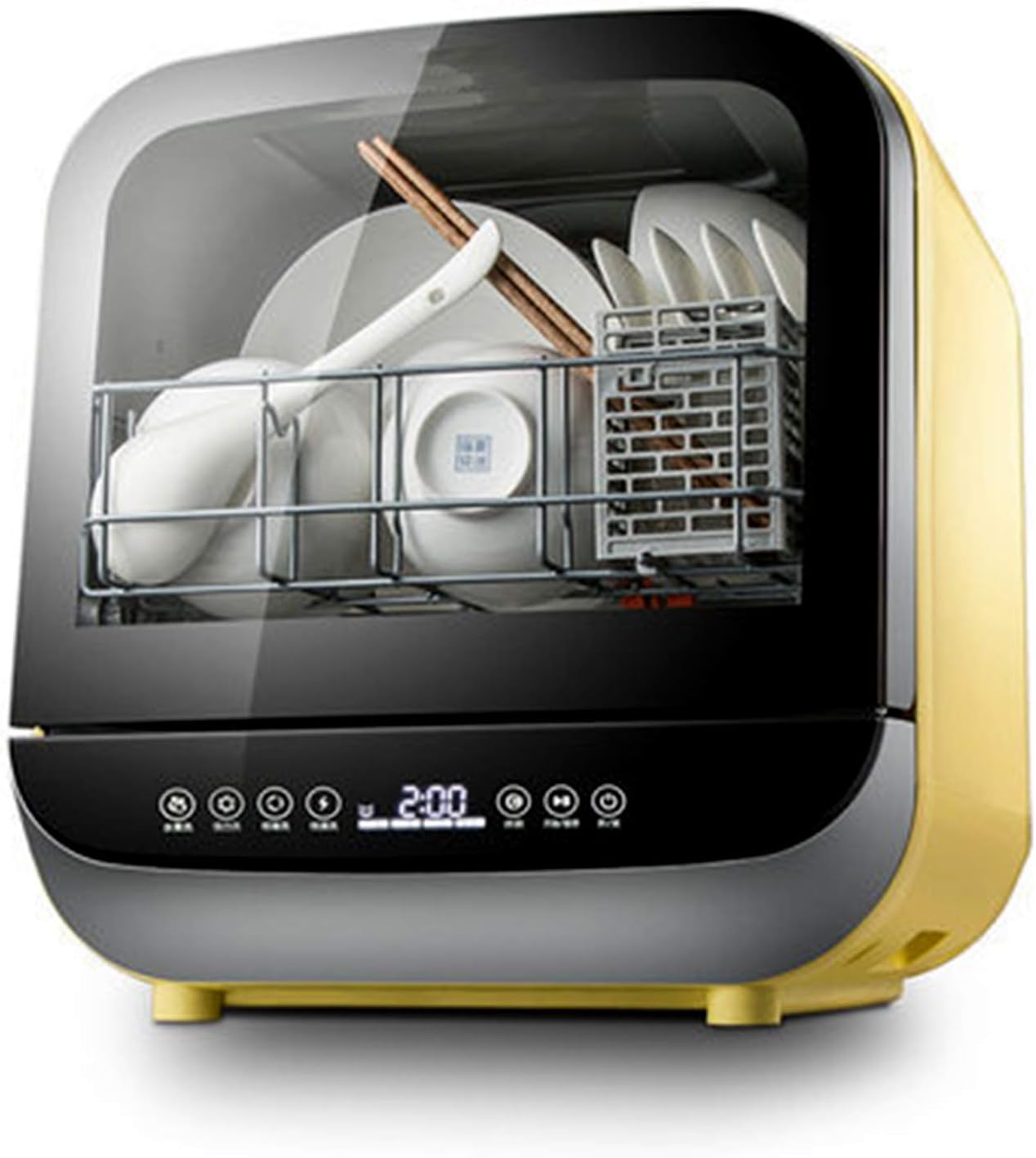 Desktop Dishwasher, Smart Home Dishwasher, Automatic InstallationFree