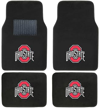 Amazon Com Collegiate Ohio State New Carpet Type Floor Mat Liner
