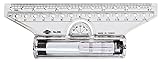 Alvin Rolling Parallel Ruler, 6 Inch, Model