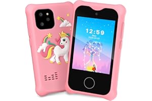 Kids' Toy Phone for Boys Girls Toddlers Baby Childrens 3-8 Years Old Christmas Birthday Gifts