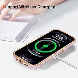Hython for iPhone 12 Pro Max Case Cute Curly Wave