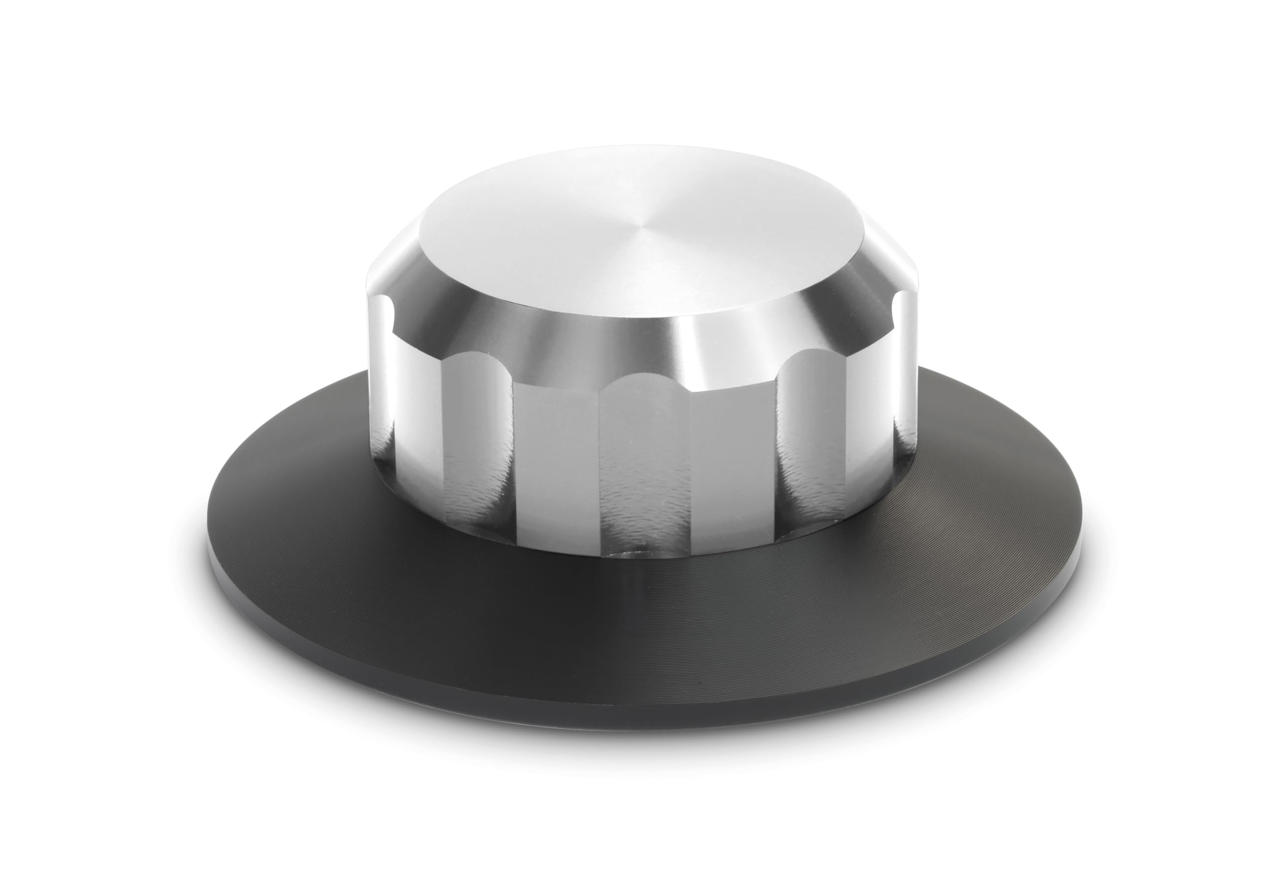 Dynavox Silver Aluminium Vinyl Record Clamp VC150