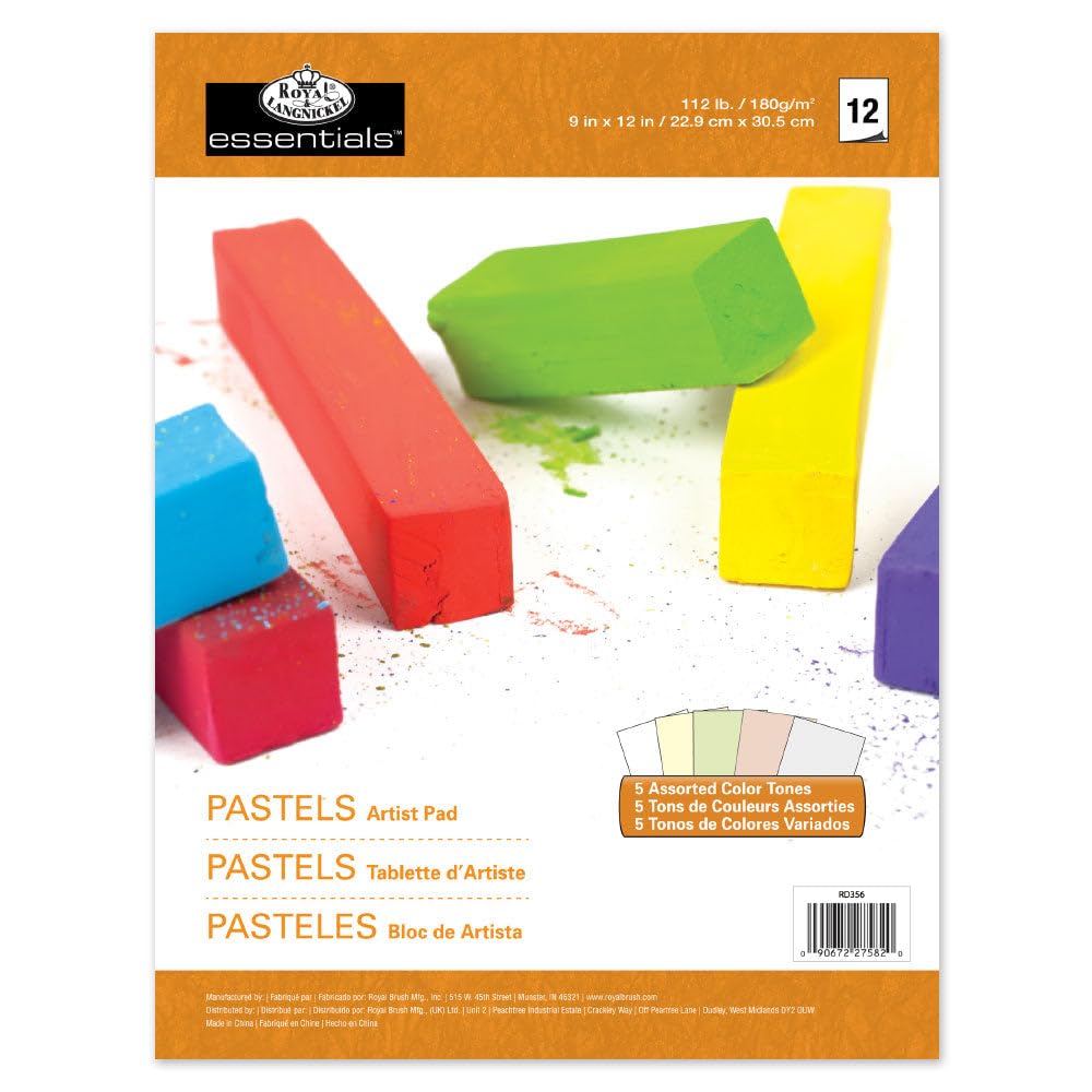 Royal & Langnickel Artist Pastels Artist Pads - Assorted Colour Tones