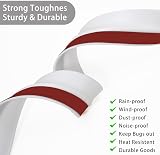 Gaahing Garage Door Seal Strip 10m White Weather Stripping Universal Adhesive view 5